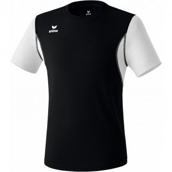 erima T-Shirt - Camiseta para hombre, color negro / blanco, talla 3XL