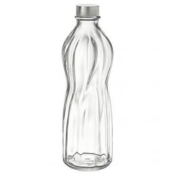 Botella Bormioli Rocco Aqua Transparente de Vidrio (750 ml) - Paquete de 6 Unidades