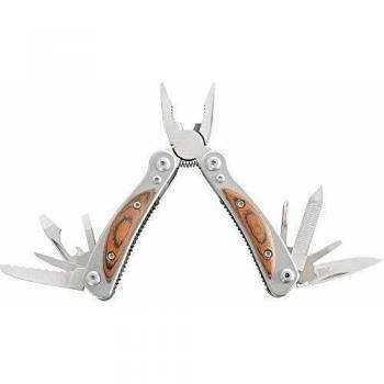 Herbertz Mini-Tool, Pakkaholz, Lederetui, 106200 106200-Mini Herramienta
