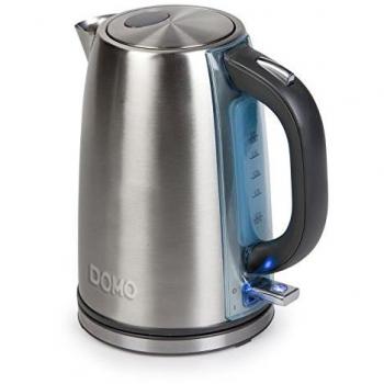 Hervidor eléctrico DOMO de acero inoxidable 1.7L - 2200W DO448WK