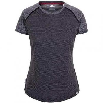 Trespass Womens Maddison Sweat Wicking Crew Neck Gym Top