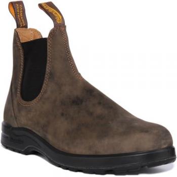 Botas Chelsea Blundstone Unisex de Cuero Resistente al Agua All-Terrain Color Marrón Rústico