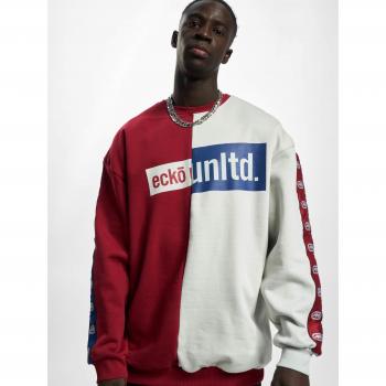 Ecko Unltd. Grande Crewneck Sweatshirt for Men - Red/Grey 2XL