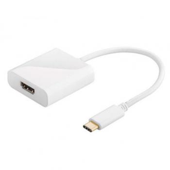 Adaptador USB C a HDMI 4K 30Hz Macho a Hembra