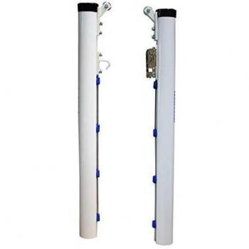 Softee - Juego Postes Padel Aluminio Ø 90 Mm Fijos