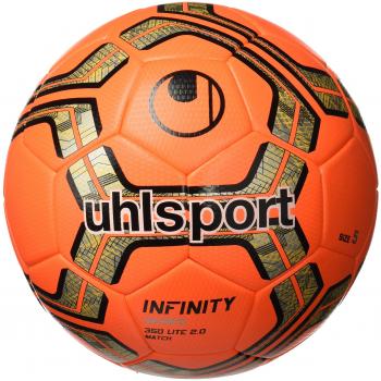 Uhlsport pelotas infinity Lite 350 Match 2.0, Fluo Rojo/Plata/Negro, 5, 100160101