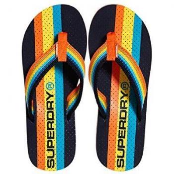 Superdry Trophy Flip Flop, Chanclas para Hombre, Multicolor