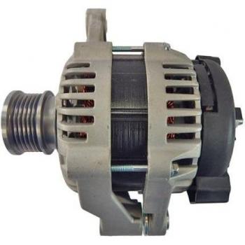 Alternador HELLA 8EL 012 430-581 con características de alta eficiencia, diseño compacto, voltaje de salida de 12V, potencia nominal de 150A, sistema de regulación integrado y compatibilidad con múltiples vehículos