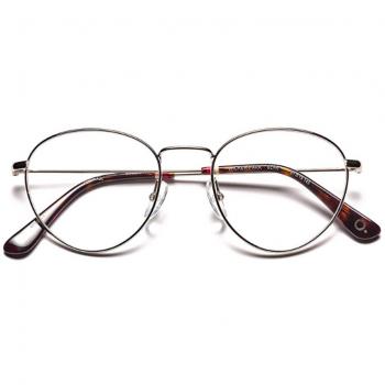 Etnia Barcelona Wicker Park SLHV Armazones para Hombre Plateadas con lentes recetados, tamaño 51, color Silver