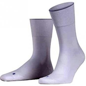 Falke Unisex White Sport Spirit Run Crew Socks Size 5.5-7.5