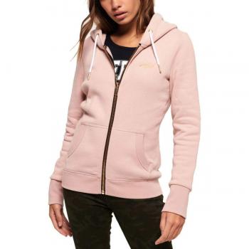Superdry - Sudadera con Capucha - para Mujer Rosa Polvo S
