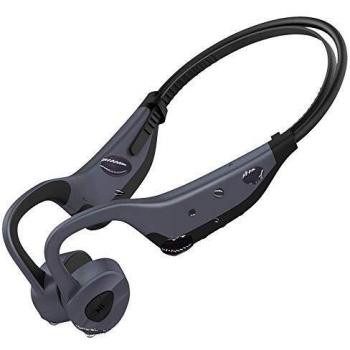 Aztine MP3 y Bluetooth 2 en 1 Auriculares de conducción ósea para natación, Nivel IPX8 bajo el Agua 3 Metros a Prueba de Agua, 8 Horas de Juego con 16 GB de Memoria