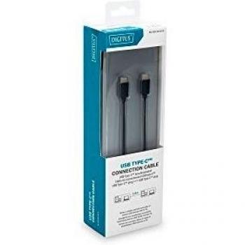 Cable de conexión USB Type-C™ de alta calidad Digitus DB-300138-018-S