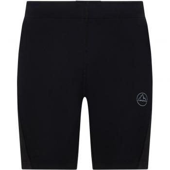 La Sportiva Triumph Tight Shorts para hombre, pantalones de running negros
