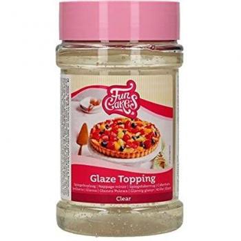FunCakes Glaze Topping Cobertura Brillante: Cobertura para tartas, gran sabor, perfecto para la decoración de tartas, cobertura de postres. 375g.