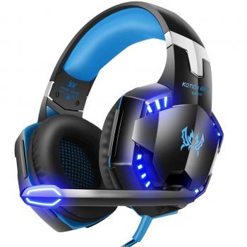 Tsing Auriculares Cascos Gaming de Diadema Abiertos Estéreo con Micrófono para PC Computadoras