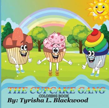 Libro para Colorear La Pandilla de los Cupcakes en Tapa Blanda