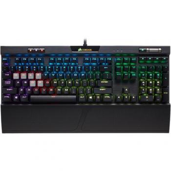 Corsair K70 RGB MK.2 Mechanical Gaming Keyboard - Cherry MX Red, USB Passthrough & Media Controls