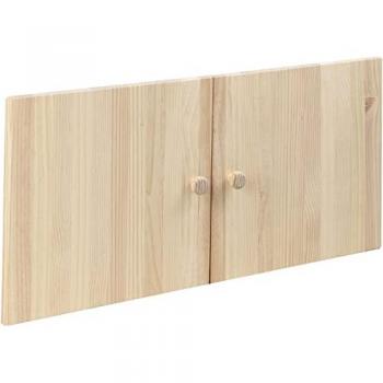 Kit de 2 puertas de madera Gala para estantería de 75 x 35.5 cm Astigarraga