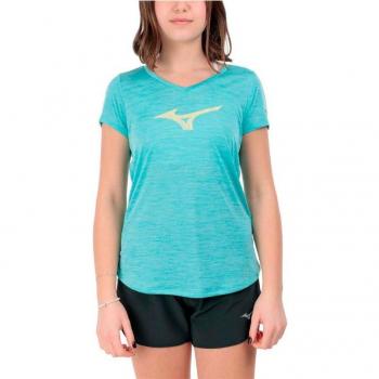 Camiseta Mizuno Impulse Core RB Tee Mujer Azul