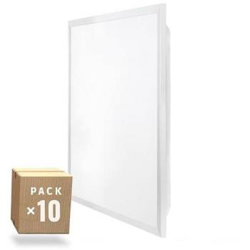 Pack 12 Panel LED 40W 4.000Lm 6000K 60x60Cm Enrejado UGR19 40.000H