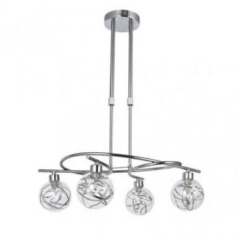 Lámpara de Techo Varanasi 4xg9 Cromo con Diseño Moderno y Elegante