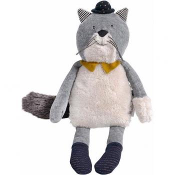 Muñeco de peluche gato Fernand Les Moustaches 31 cm - Moulin Roty