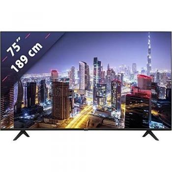 Hisense Uhd TV 2020 75A7100F - Smart TV Resolución 4K, Precision Colour, Escalado Uhd con Ia, Ultra Dimming, Audio Dts Virtual-X, Vidaa U 4.0, Compatible Alexa