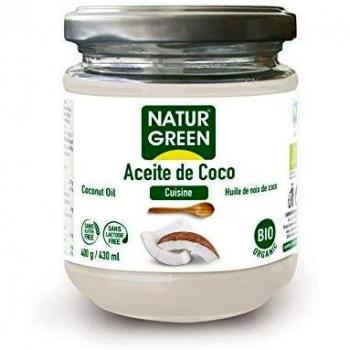 NaturGreen Organic Refined Coconut Oil for Cooking 400g
