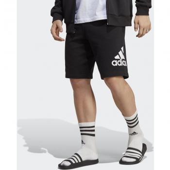 adidas Men's Essentials Big Logo French Terry Shorts, Black, XL