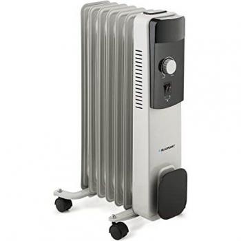 Blaupunkt BP1009 - Radiador Aceite con 7 Elementos Radiantes 1500w. Construcción Modular, Termostato