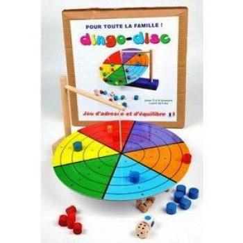 Juego de Mesa Dingo Disc - Juego de habilidad y equilibrio para adultos y niños a partir de 5 años - Multicolor
