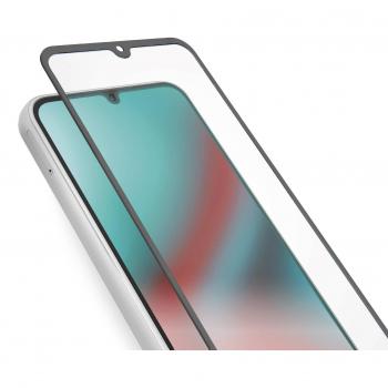 Protector de Pantalla y Trasero SBS TESCRFCSAA25 para Samsung Galaxy A25 5G/A24 4G, Silicona, Vidrio Templado, Negro/Transparente, Resistente a Golpes