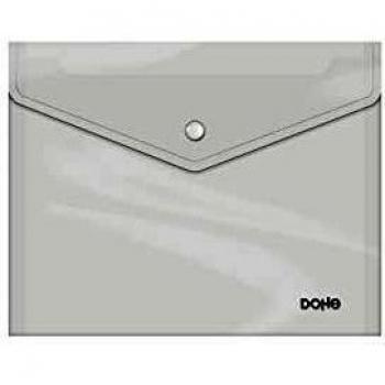 Dohe - Sobre Broche Polipropileno Cristal A5 Transparente