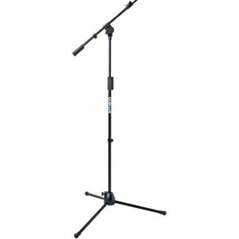 Quik Lok A304BKAM Microlite Tripod Microphone Stand with Telescopic Boom