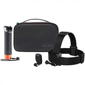 GoPro Kit de Aventura - Estuche Compacto, Kit de Accesorios Oficiales, Negro