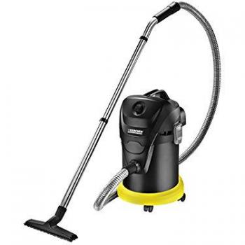 Kärcher AD 3.200 - Aspiradora, 1200W, 220 - 240V, 50/60 Hz, tambor, sin bolsa, negro y amarillo