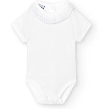 BABIDÚ - Pack de 2 bodys manga corta cuello batista