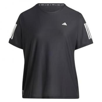 Camiseta de Manga Corta Adidas Own The Run Base Plus para Tallas Grandes 4XL