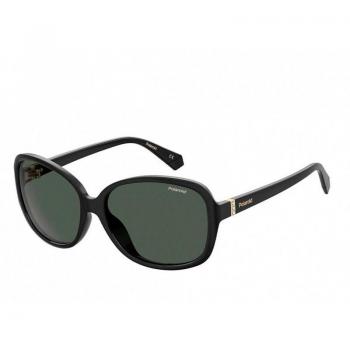 Polaroid Butterfly Women's Black Grey Polarized Sunglasses - One Size