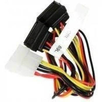 Cable de alimentación Y SATA 30cm Supermicro con conector Molex de 4 pines a dos conectores SATA