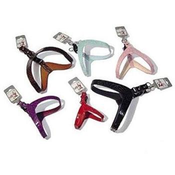 DOG LINE Pettorina Cocco Extramorbida Per Cani Tg. XS - Marrone