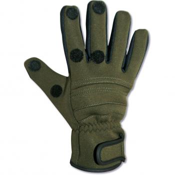 Zebco Handschuhe - Guantes, tamaño L, color verde