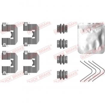 Pastillas de freno de disco QUICK BRAKE 109-0117 con kit de accesorios
