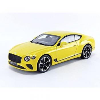 Bentley Continental GT 2018 Scale Model 1:18 - Monaco Yellow Edition