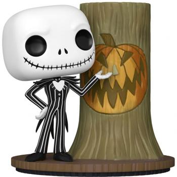 Funko Pop! Deluxe Vinyl Figure Jack Skellington with Halloween Town Door 9 cm - The Nightmare Before Christmas 30th Anniversary