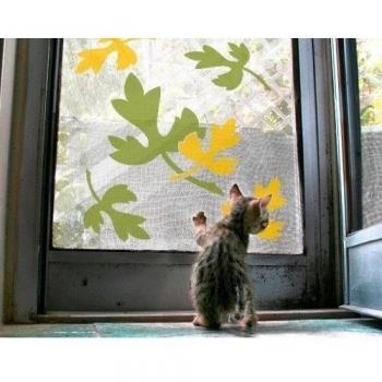 Apalis Vinilo de Ventana no.CG31 Leaves, Dimensione:115cm x 95cm