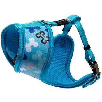 Rogz Lapz Trendy Wrapz Arnés X-Small Blue Bones