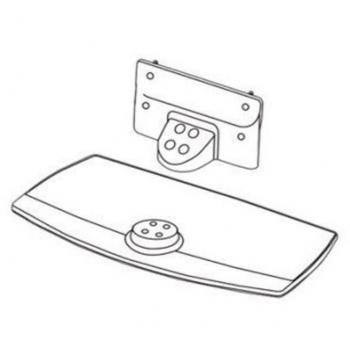 Soporte TV LG AM-ST19CC para Pantallas de 50 y 55 - Base Giratoria, Calidad y Resistencia Garantizadas