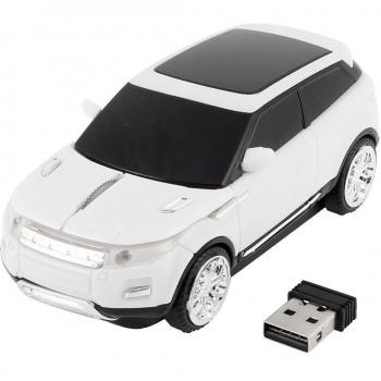 2.4GHz Inalámbrico Optico Gaming Coche Ratón Ratones 2000DPI Rojo LED Apto Para PC